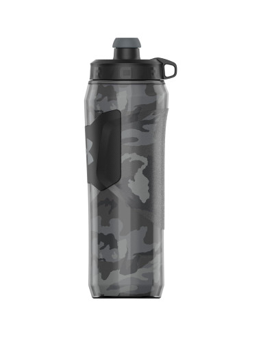 Botella Deportiva Under Armour UA 28oz Camuflaje Acero Negro