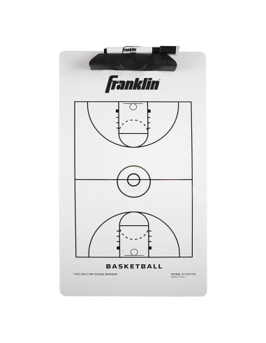 Pizarra de Entrenador Baloncesto Franklin Sports 40x23 cm