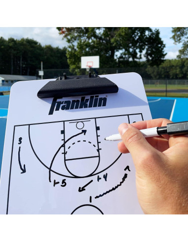 Pizarra de Entrenador Baloncesto Franklin Sports 40x23 cm