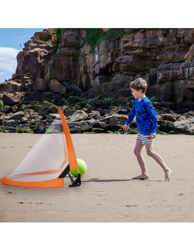 Portería de Fútbol Plegable WIn SPORTS 1.22 m con Conos