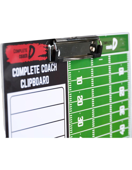 Pizarra Borrado Seco Entrenador Fútbol Americano 35.6x25.4cm