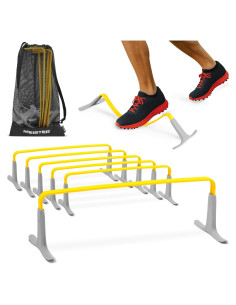 Obstáculos de Agilidad Meister ZoomFlex 15.24 cm Amarillo - Paquete de 6