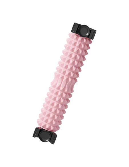 Rodillo de Espuma Portátil con Ventosa Rosa 58.4x11.9cm