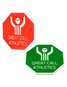 Moneda de Árbitro Profesional Gran Llamada Atletismo - Rojo/Verde