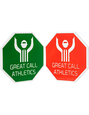 Moneda de Árbitro Profesional Gran Llamada Atletismo - Rojo/Verde