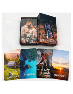 Baraja de Oráculo del Tiempo Divino - 54 Cartas para Principiantes