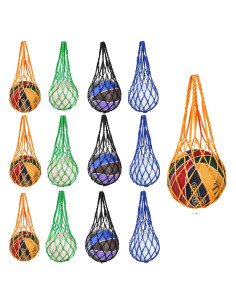 Bolsas de Balón de Fútbol Jucoan Paquete de 12 Nylon