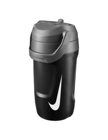 Jarra Aislada Nike Fuel 1.89L Negra y Blanca para Fitness