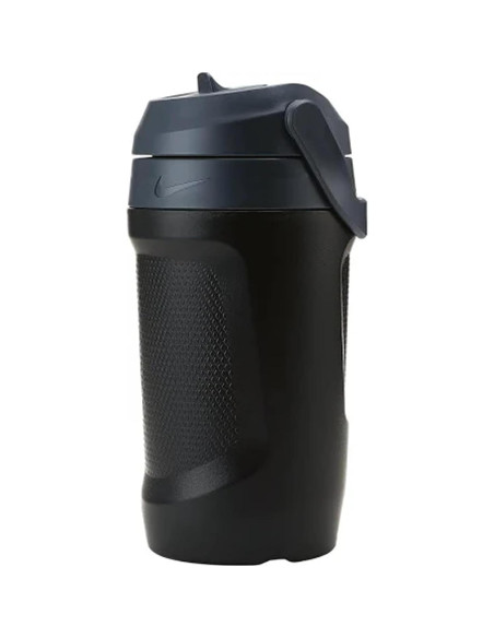 Jarra Aislada Nike Fuel 1.89L Negra y Blanca para Fitness