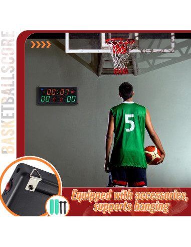 Marcador Electrónico Portátil Tellegloww con Control Remoto