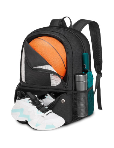 Mochila Deportiva YOREPEK para Baloncesto 28L con Compartimentos