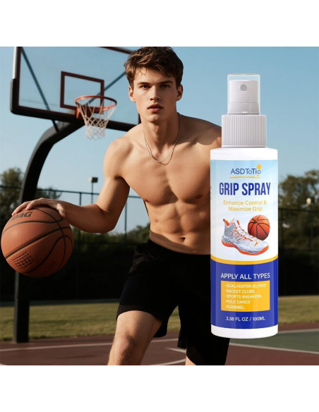 Spray Antideslizante ASDToTio 100ml para Zapatillas y Guantes