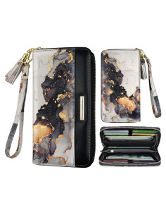 Cartera para Mujeres PU con Borlas y Correa - 19.5x10.8cm