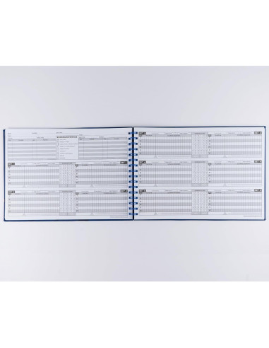 Libro de Puntuación de Voleibol Premium Murray 60 Partidos