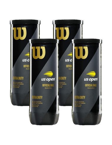 Pelotas de Tenis Wilson US Open Deber Extra - Lata 3 Unidades