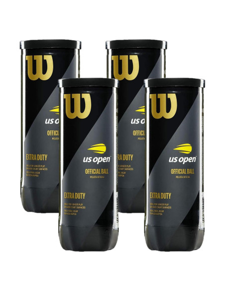 Pelotas de Tenis Wilson US Open Deber Extra - Lata 3 Unidades