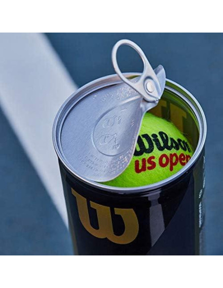 Pelotas de Tenis Wilson US Open Deber Extra - Lata 3 Unidades