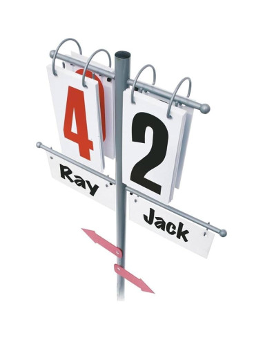 Marcador de Tenis GAMMA Premium Score Reporter - Metal Resistente