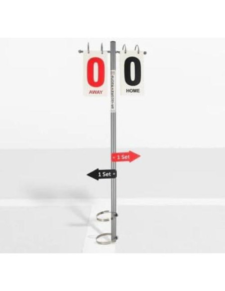 Marcador de Tenis GAMMA Premium Score Reporter - Metal Resistente