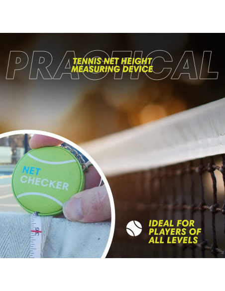 Conjunto de Tenis Scoring Right: Contador de Puntos y Cinta Métrica