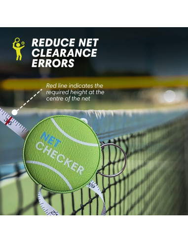 Conjunto de Tenis Scoring Right: Contador de Puntos y Cinta Métrica