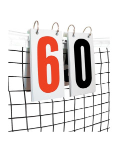 Tarjetas de Puntuación GAMMA Flip para Tenis - Multicolor