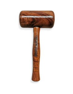 Mazo de Cricket Bratla Deluxe de Madera - 454g, Mango Corto 2