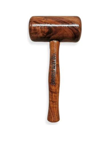 Mazo de Cricket Bratla Deluxe de Madera - 454g, Mango Corto