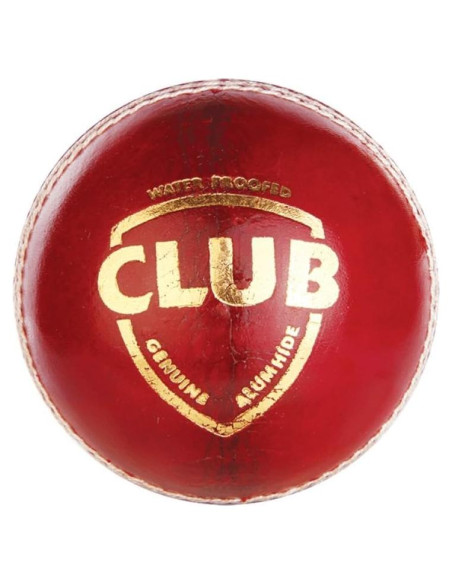 Pelota de Cricket SG Club Roja de Cuero 226g