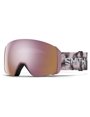 Gafas de Nieve Smith 4D MAG XL con Lente Espejo Rosa