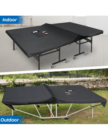 Cubierta de Mesa de Ping Pong Coolrunner 420D Impermeable 2.74x1.52m