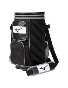 Cubo de Entrenador Mizuno X Negro para Béisbol y Softbol