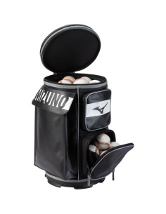 Cubo de Entrenador Mizuno X Negro para Béisbol y Softbol 2