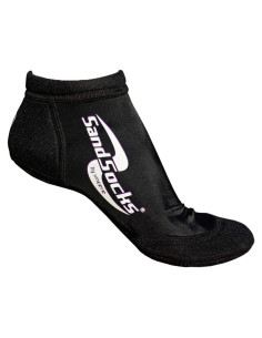 Calcetines Sand Socks Sprites Bajo Negros para Playa - Mediano