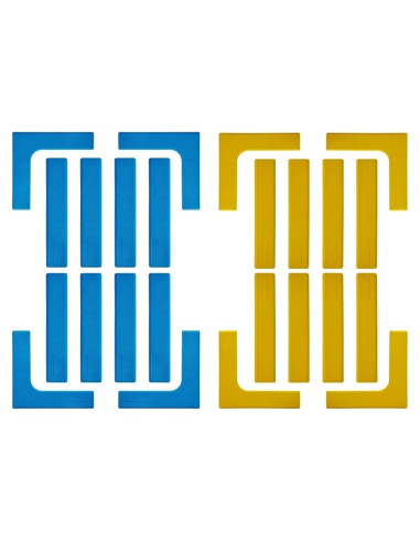 Conjunto de Marcadores de Campo Eco Walker TY639 - 16 Líneas y 8 Esquinas