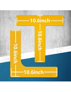 Conjunto de Marcadores de Entrenamiento Eco Walker TY641 - Amarillo 2