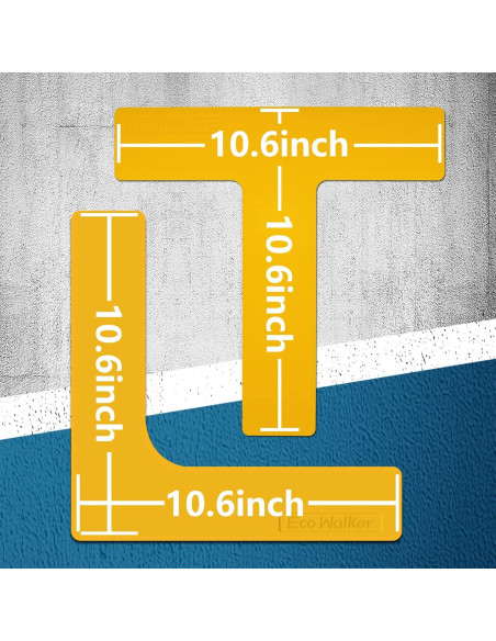 Conjunto de Marcadores de Entrenamiento Eco Walker TY641 - Amarillo