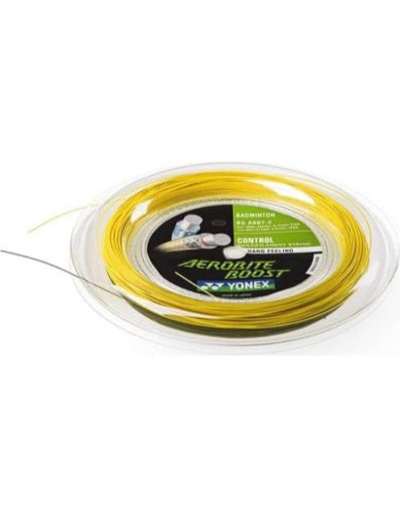 Carrete de Cuerda de Bádminton YONEX Aerobite Boost 200m