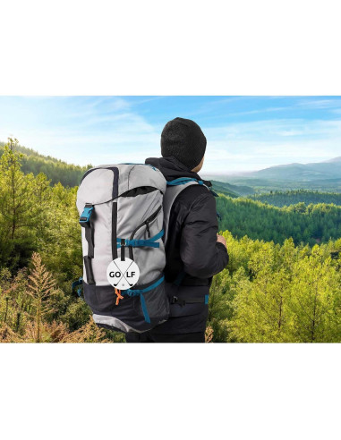 Etiqueta de Equipaje Redonda TKS MITLAN de Cuero PU Golf