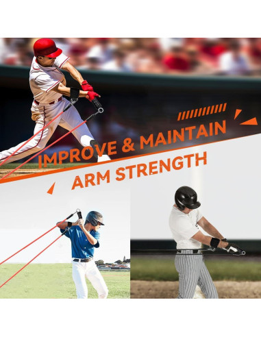 Bandas de Resistencia Hikeen 50 LBS para Entrenamiento de Béisbol