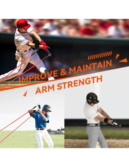 Bandas de Resistencia Hikeen 50 LBS para Entrenamiento de Béisbol