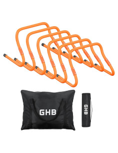 Vallas de Agilidad GHB 10 Pack Ajustables para Entrenamiento