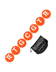 Marcadores de Fútbol Eco Walker para Entrenamiento Táctico 15cm