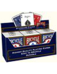Baraja de Póker Bicycle Estándar 12 Unidades Rojo/Negro 2