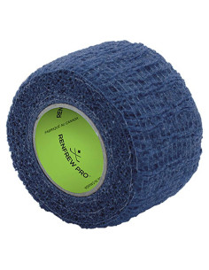 Cinta de agarre Renfrew Stretchrap para hockey 3.81 cm x 5.49 m Azul