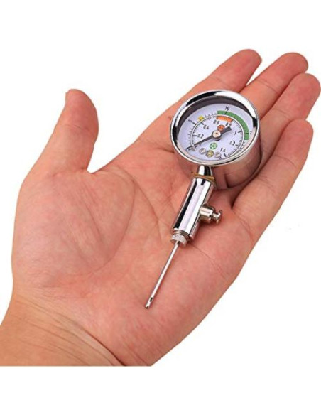 Manómetro de presión de aire Bigshadow para pelotas deportivas