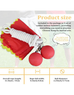 Martillo Meteorito de Cuerda Xanadued para Artes Marciales 2