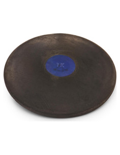 Disco de Caucho Negro Oficial BSN 1 Kg para Atletismo