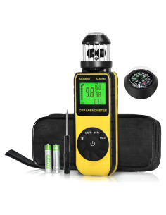 Anemómetro de copa AIOMEST AI-881M, digital, 0.7-42m/s