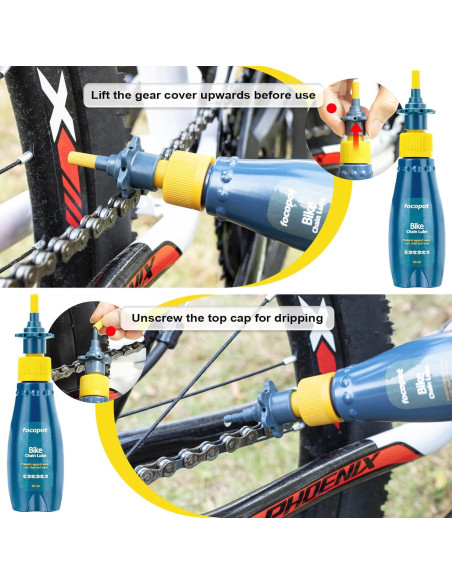 Kit de Limpieza de Bicicleta Focopot con Lubricante y Desengrasante